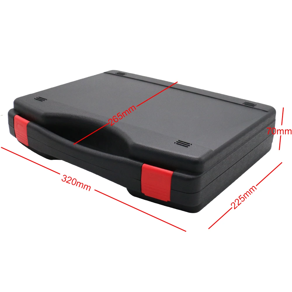 Useful Light Weight Plastic Carrying Tool Case with Large Capacity FOAM can be customized with cheapest price