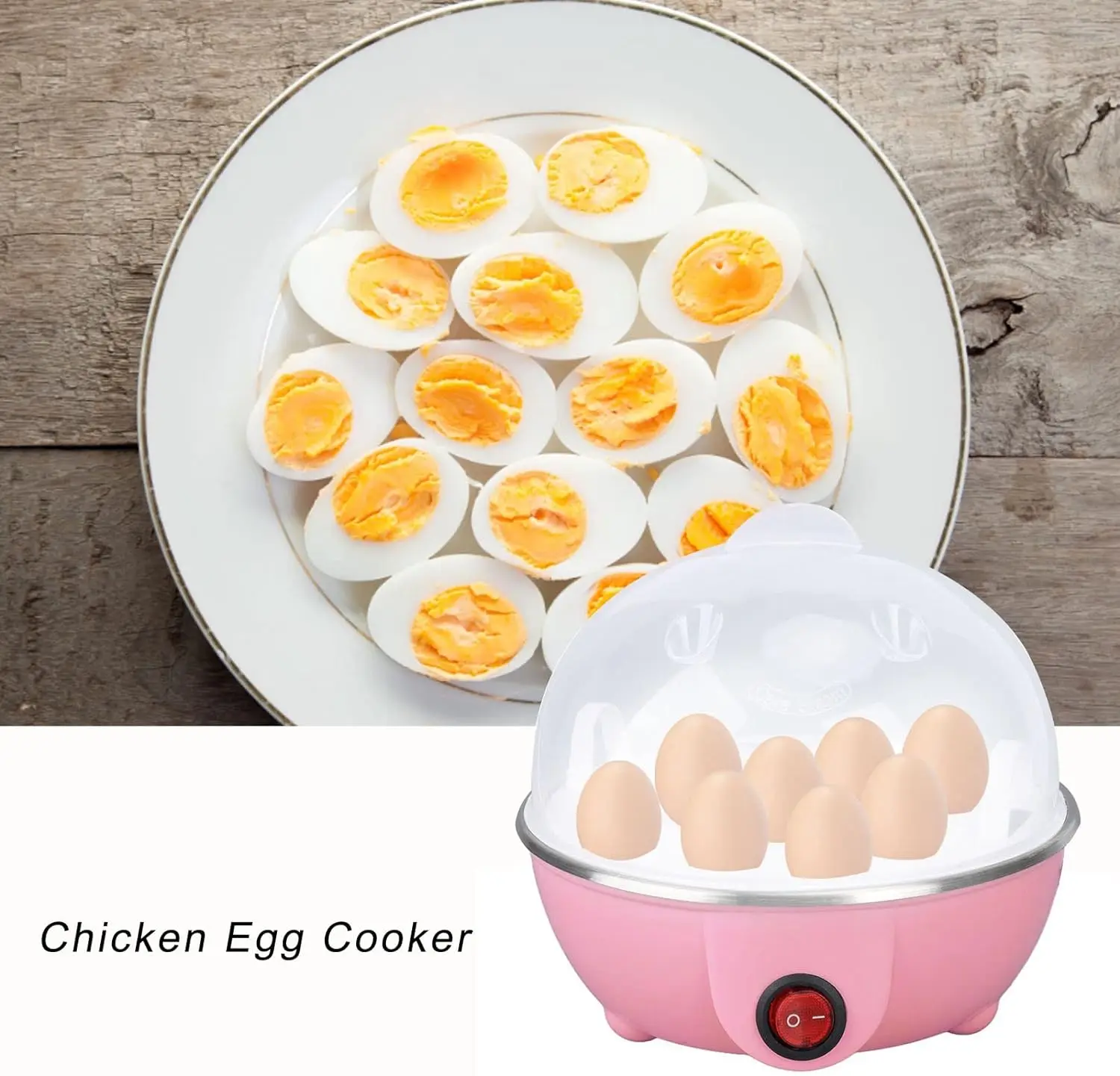 Fast Quick Mini Boiled Egg Cooker Machine Smart Plastic Electric Egg Steamer Boiler Rapid Electric Egg Cooker Boiler