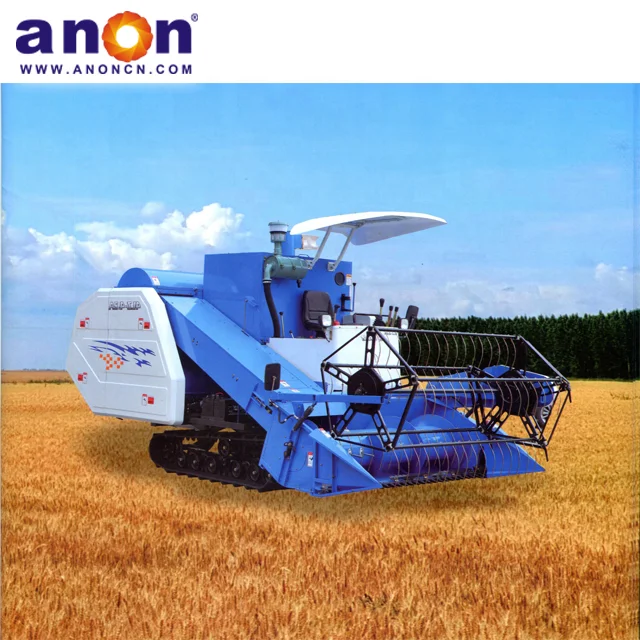 ANON Высокоэффективная машина для резки риса комбайн сбора