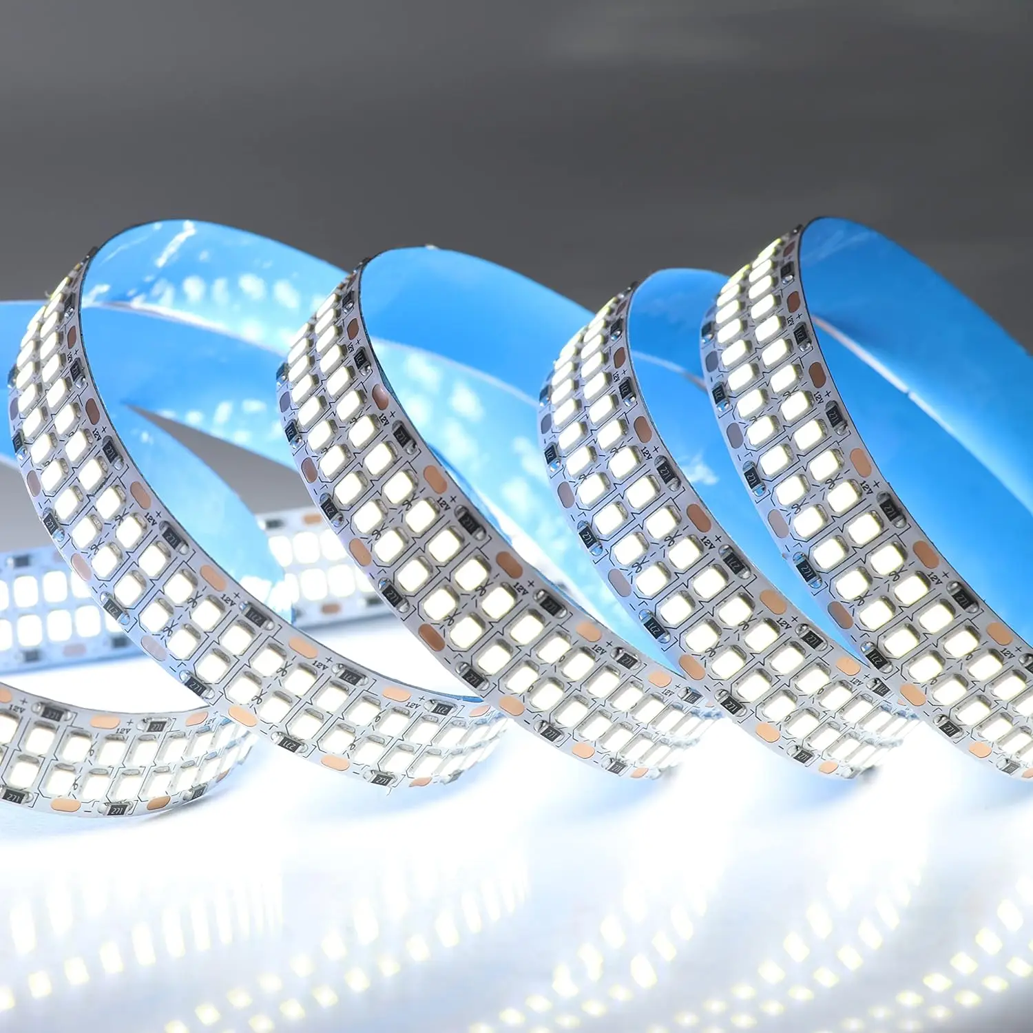 SMD 2835 240led 480led 3000k 6000k double rows Led Strip 15mm Width IP67/68 Waterproof led strip light