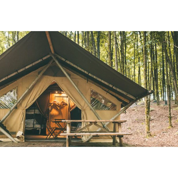 Роскошная уличная гостиничная Ресторан сверхмощная сафари палатка для проживания