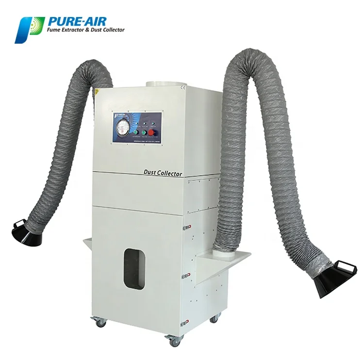 High Quality PA-3600DA-X Soldering Smoke Extractor, Welding Fume Extractor with Double Arm