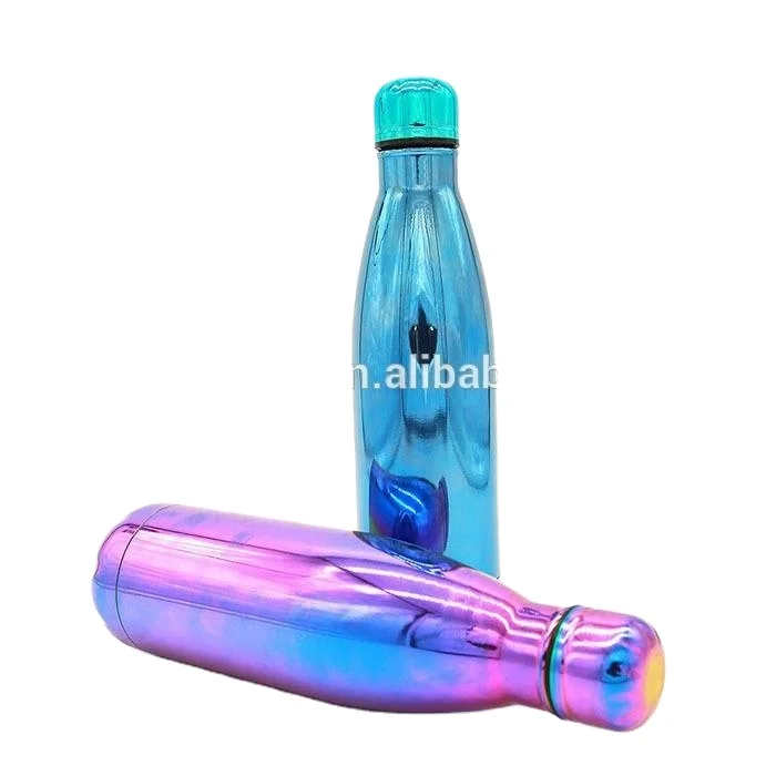 ShangHai wholesale cola shape Vacuum Flask Insulated 500ml Stainless Steel bpa free Water Bottle