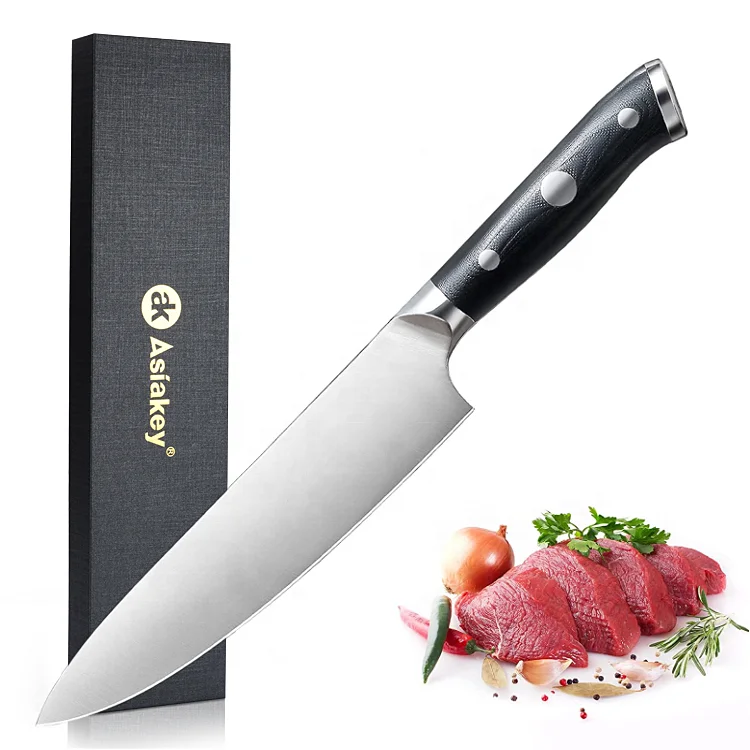 Professional Supplier Stock Forging Blank Blade Strong Chef Knife Meat Cutting Japan Stainless Steel Kitchen Knives