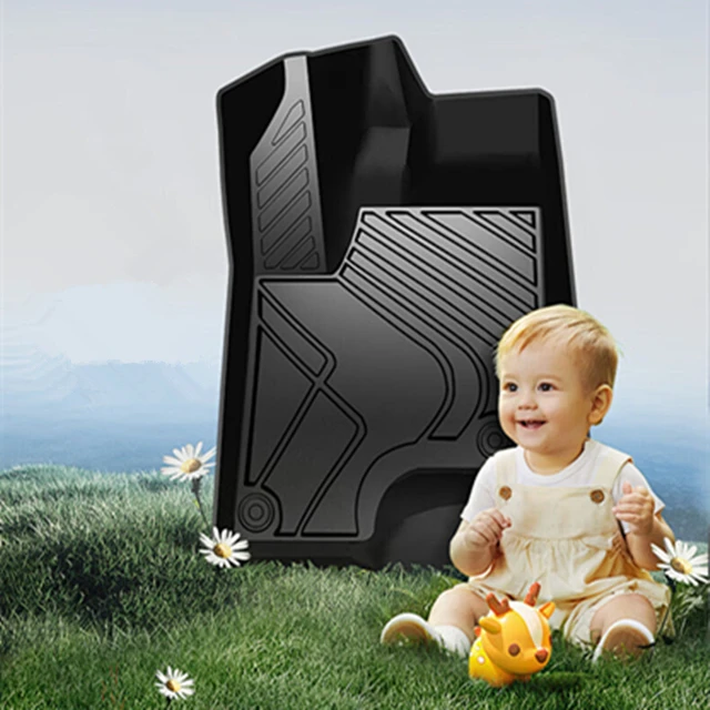 Custom Wholesale waterproof non-slip Floor Mat Carpet Cover for Model Y Model 3 Car Floor Mats For Tesla Interior Accessories