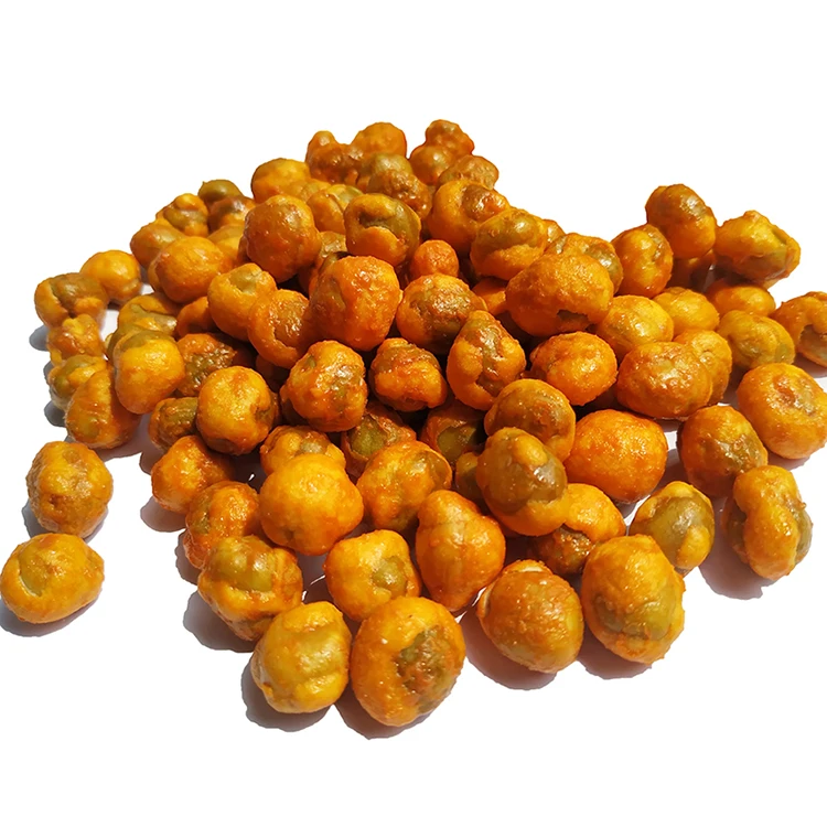 Natural Sriracha Flavor Green Peas High Nutrition Sale in Retail Packing