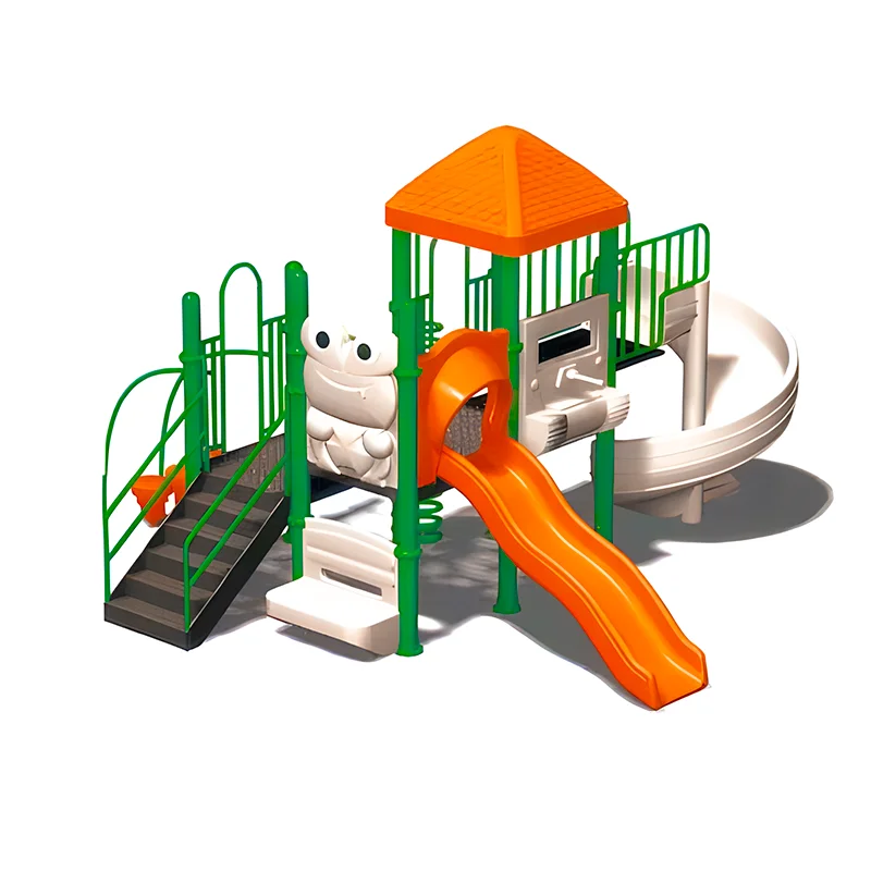 Custom Plastic Slide Kids Outdoor Jungle Gym Playhouse Kids Swing Set for Residential & Sports Park Fun Game Play Structure