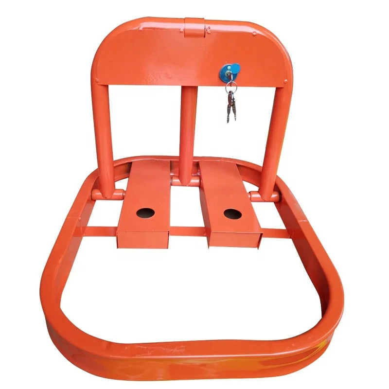 2024 Source factory ROHS Compliance Thickened O-Type Manual Parking Lock Car parking wheel lock