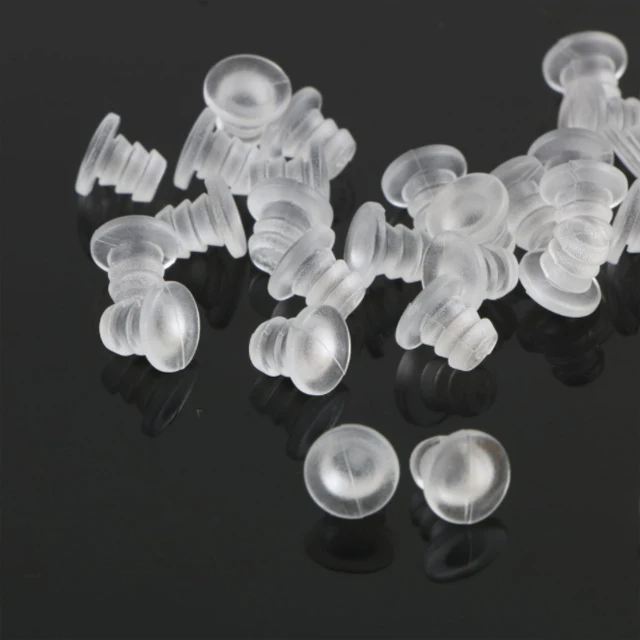 Customized Color Silicone Rubber Stoppers Heat-Resistant Rubber Sealing End Cover Plugs For Electronic Equipment