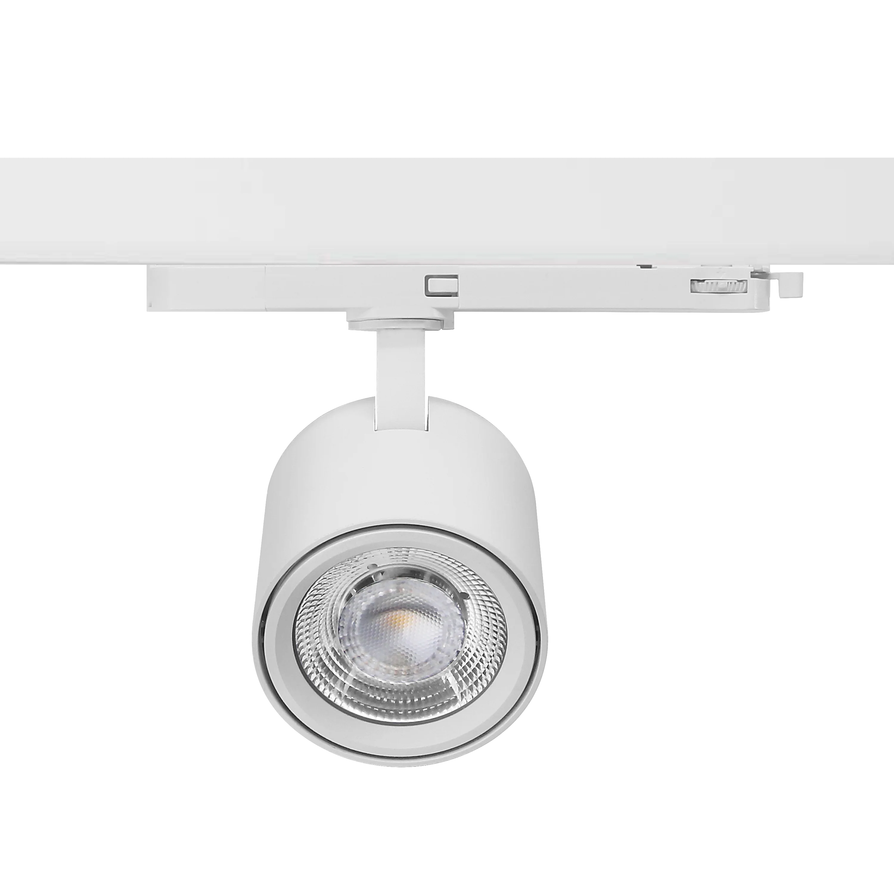 Commercial lighting adjustable cob led track light 15w dimmable anti glare track spotlight exhibition hall