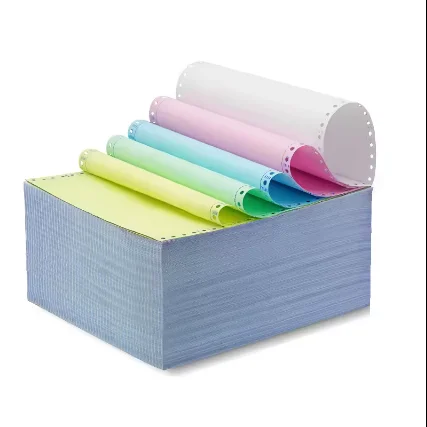 customized high quality computer continuous form paper in sheets
