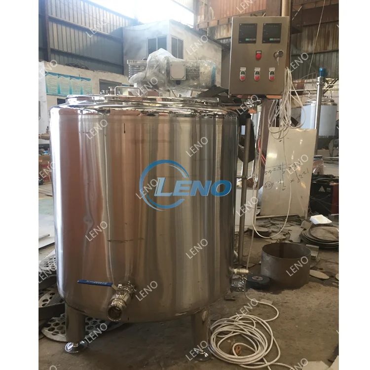 Sanitary stainless steel heating mixing tank paraffin wax melting tank