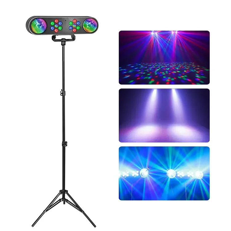 LED Party Lighting RGB 3IN1 Par LED Stage light set for home Light