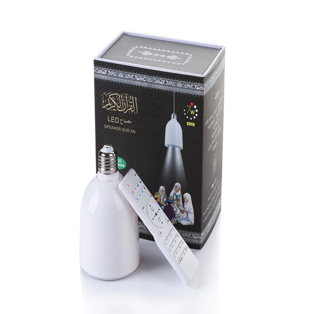 Лампа Корана, колонки с дистанционным управлением, светодиодный ночник, лампа Корана, колонка для мусульман
