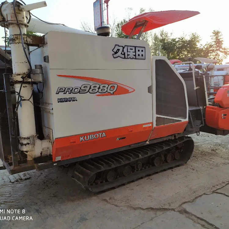 
Harvester Price Kubota Combine Harvester 988 for Sale 