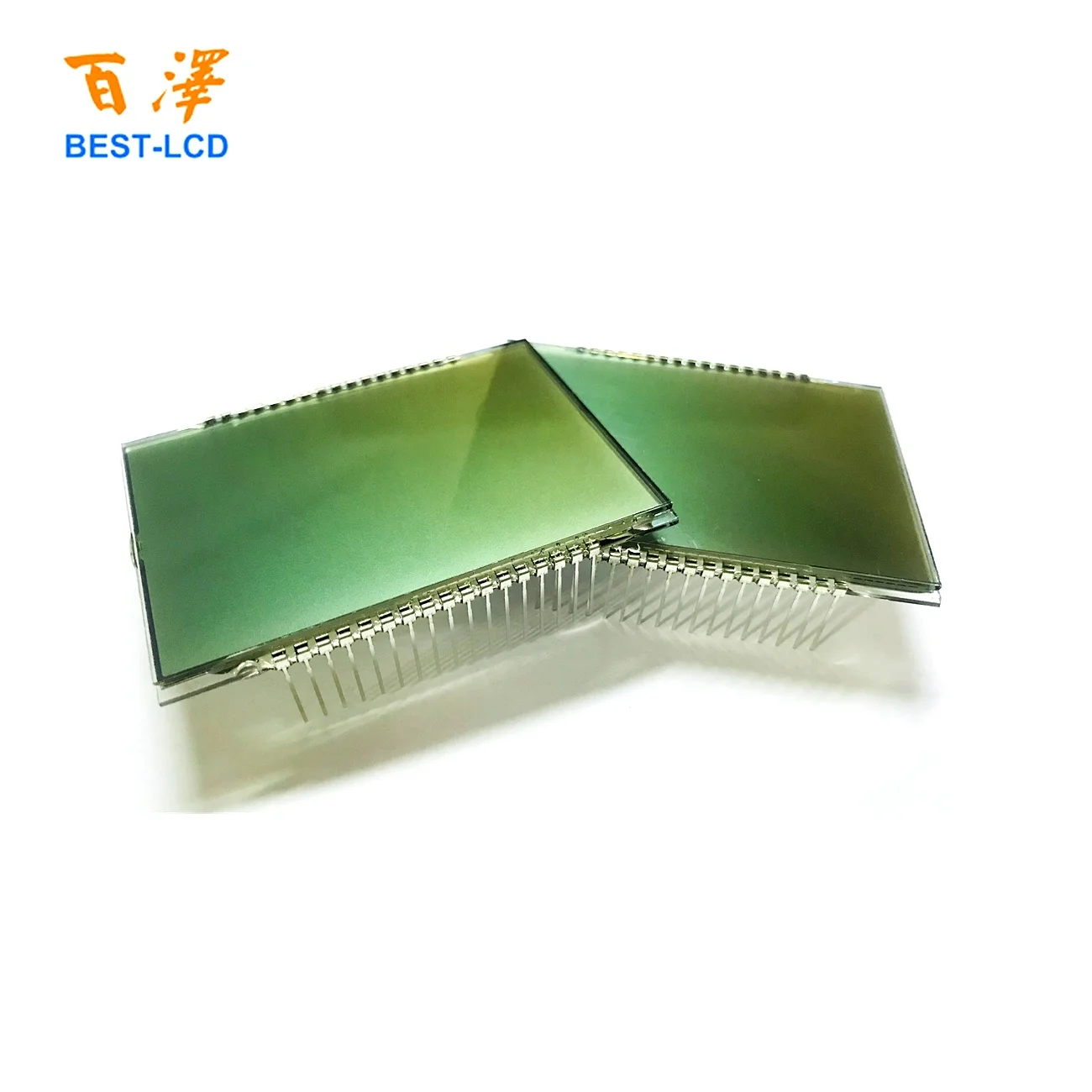 
Factory Manufacture Alphanumeric Monochrome Custom Size 7 Segment LCD display 