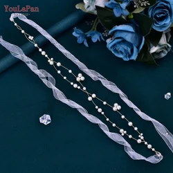 Женский ремень с бусинами