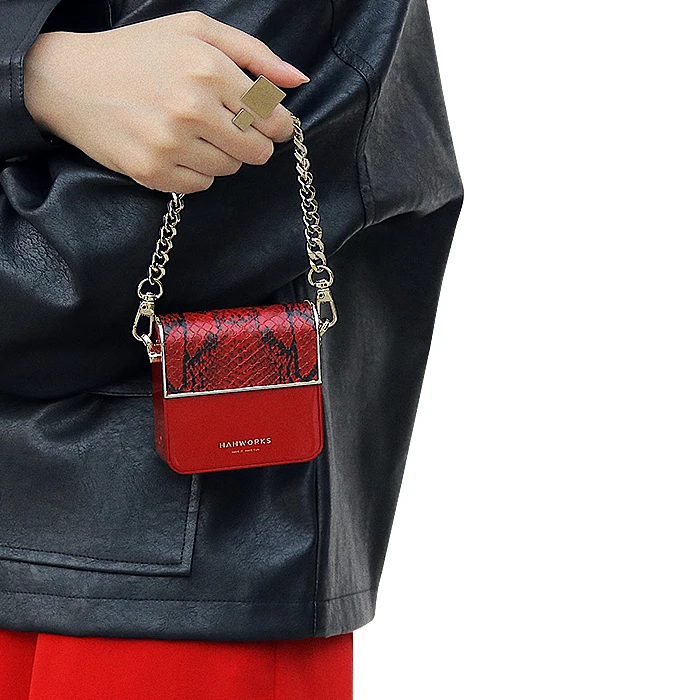 fashion mini bag small square handbag design portable mobile charger battery power bank 10000mAh ABS usb rechargeable Quality