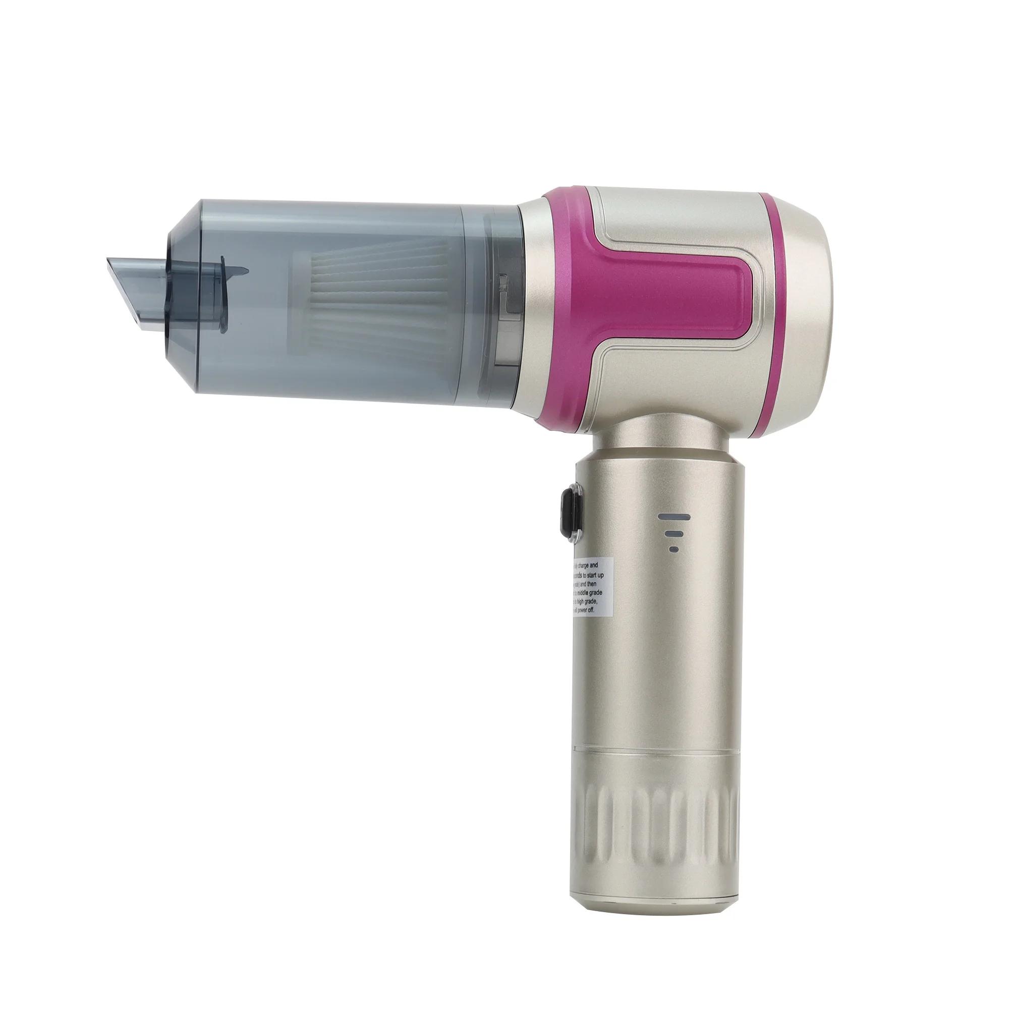 Portable Small Cordless Handheld Vacuum Cleaner Rechargeable 7.4V  HEPA Filter 150PSI Wireless Pump for Car Motorcycle Balls