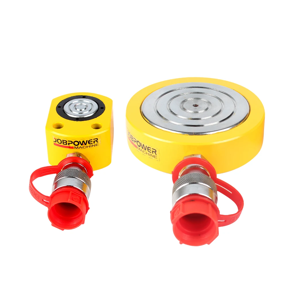 10t 20t 30t 50t 100t Lifting Press Thin Type Small Telescopic Hydraulic Cylinder Multistage Hydraulic Jack