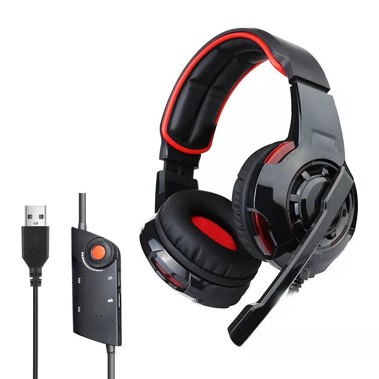 dongguan stereo headset wholesale wired,pilot tactical microphone usb best wired pc gamers 7.1 gaming headset