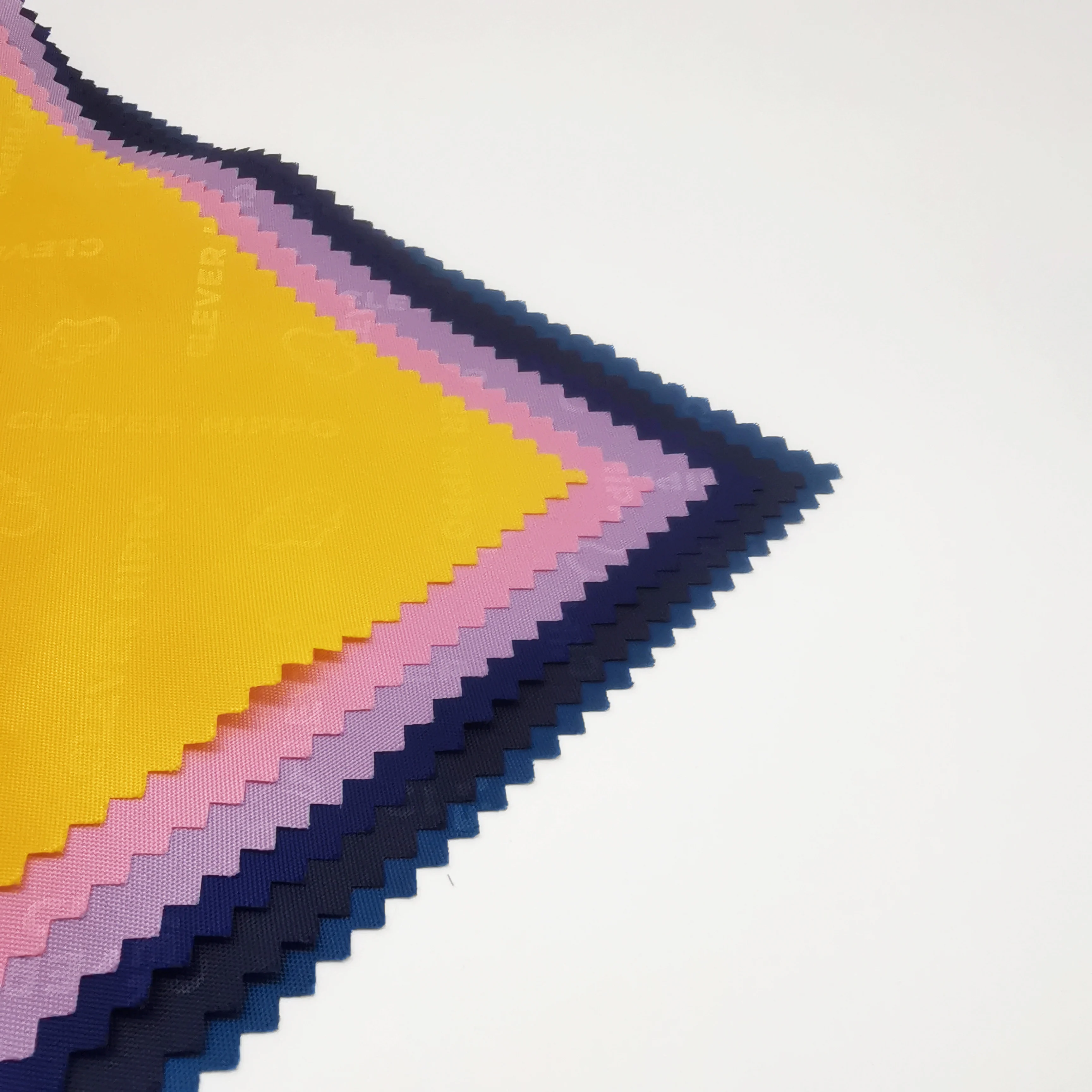 New fashion 210D embossed oxford fabric polyester lining fabric for handbag