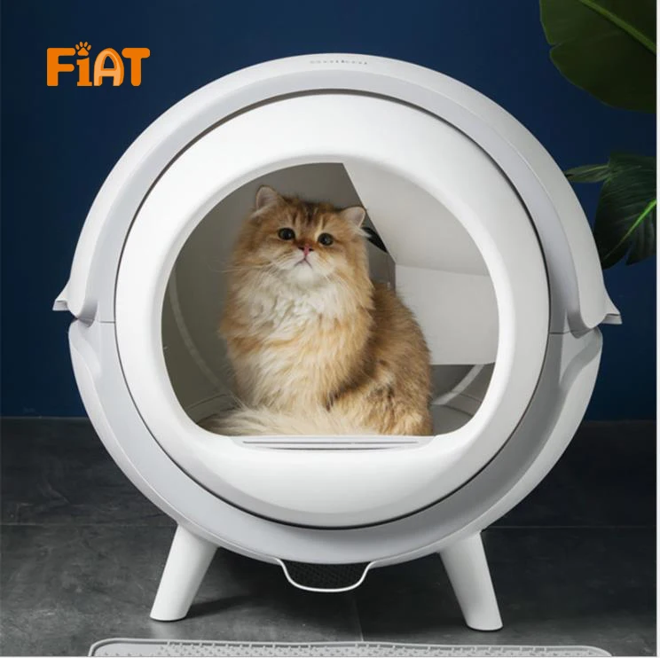 Умный дизайн с управлением через приложение, автоматический самоочищающийся кошачий наполнитель большого размера