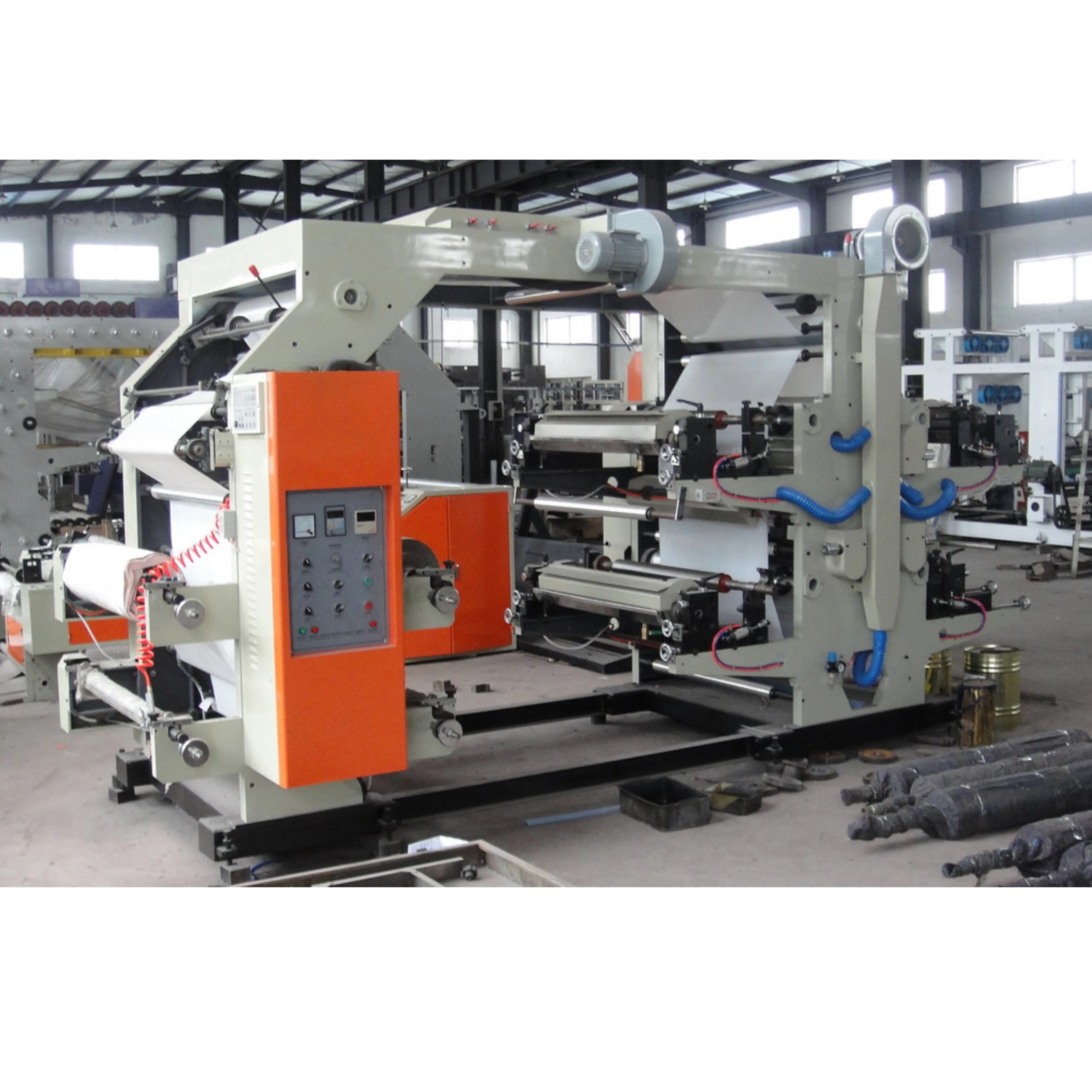 4 color flexo printing non woven bag machine