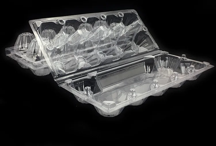 
Wholesale Clear 15 Cell 10 Cell Pack Plastic Tray Packaging Plastic Egg Tray Blister Tray For Egg 