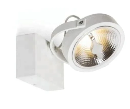 
LED AR111 surface mounted ceiling light downlight dimmable and dim to warm 