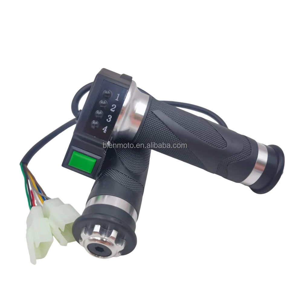 New 24V/36V/48V/64V/72V/96V 4 Speed Pulse 4 gear electric bicycle throttle for controller forward reverse ebike/scooter/tricycle