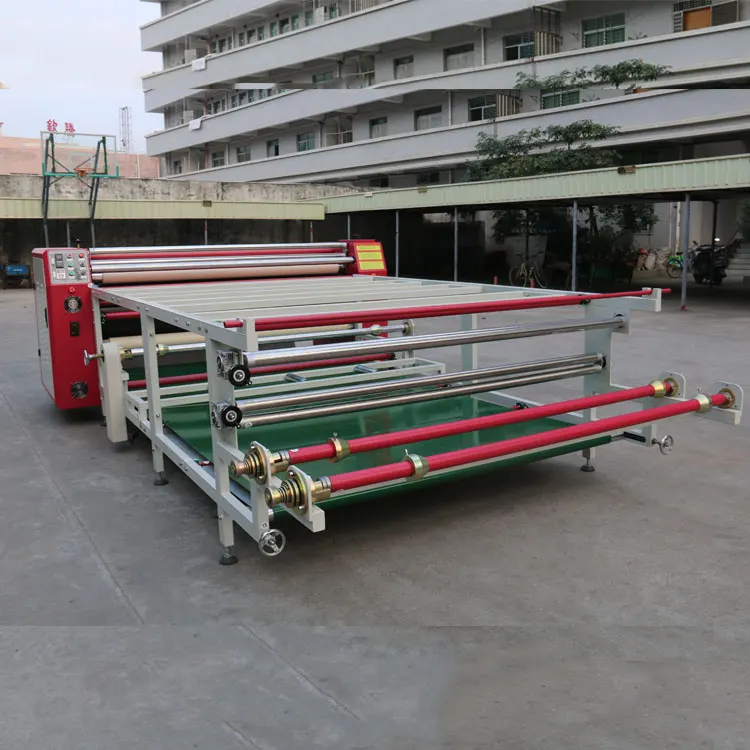 calendar machine with roller automatic separation roller press sublimation Fabric printing machine