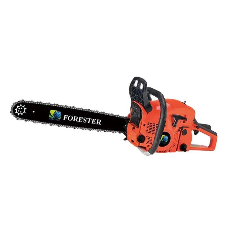 Supply Gasoline Chainsaw  25cc 38cc 45cc 52cc 55cc 62cc 72cc 2.6kw Hand 58cc Cordless Chainsaw Chain Saw