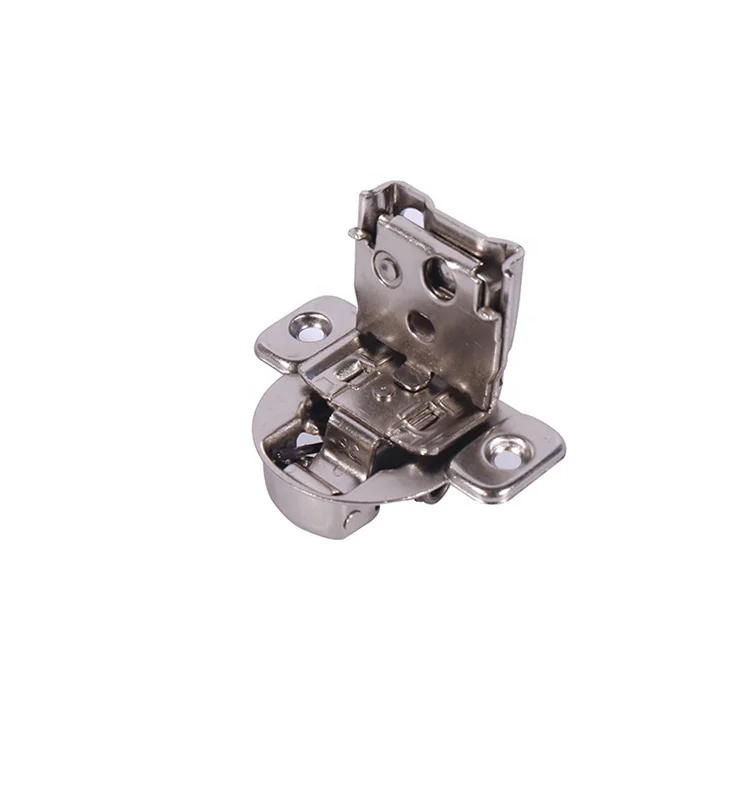 Hardware supplier Adjustable screw compact face frame hinge half overlay hinge