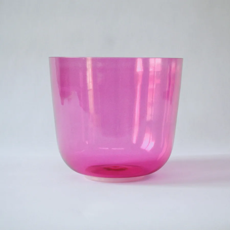 Colored Crystal Singing Bowl Chakra Tuned for Healing Sound Bath