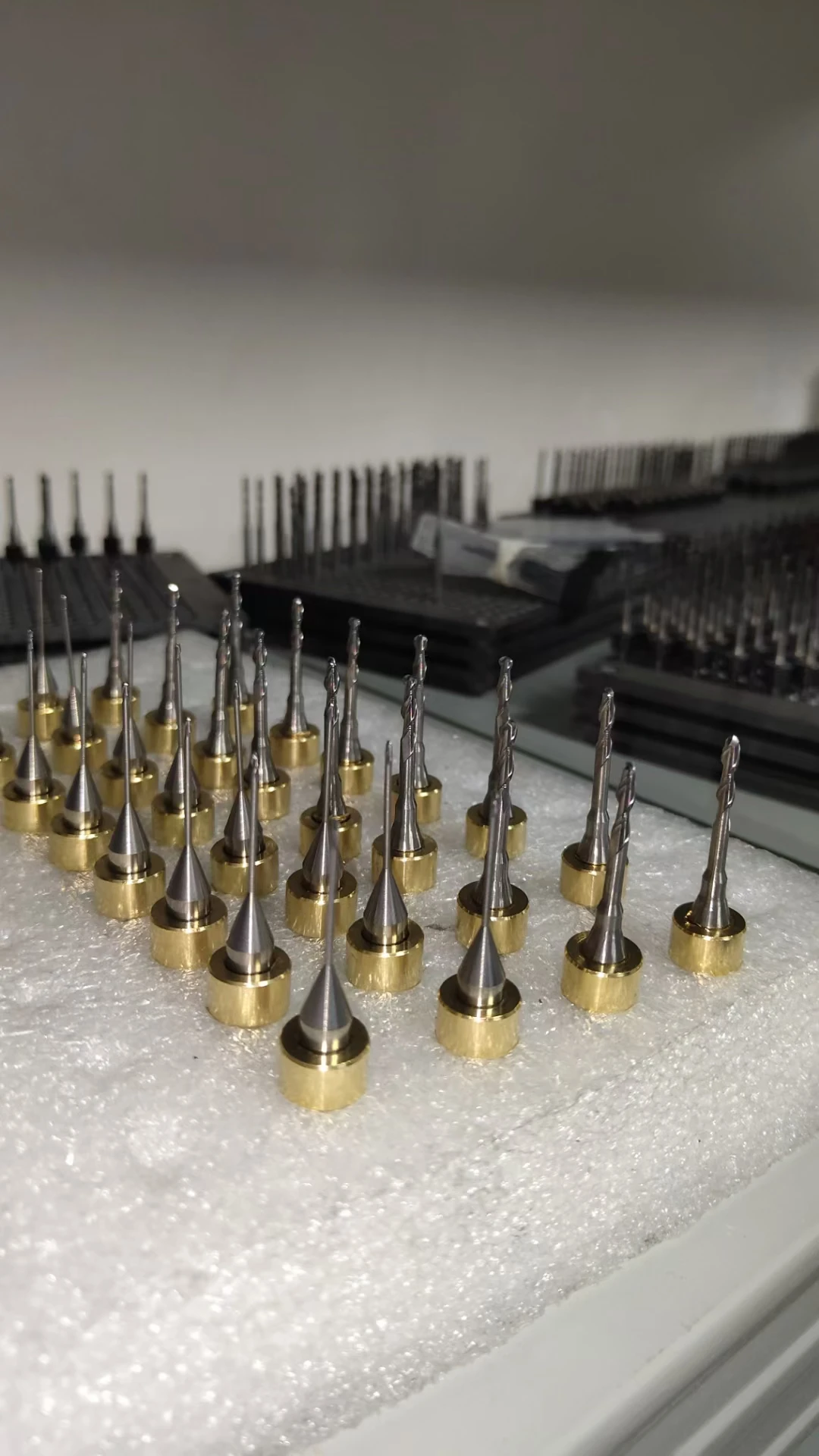 AMW400 CAD CAM Dental Milling Machine Burs Emax Glass Ceramics Milling Burs