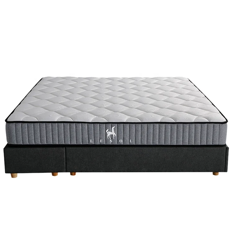 euro top pocket Vacuum Package Roll mattress Bedroom Furniture wave foam and Pocket spring motel mattress