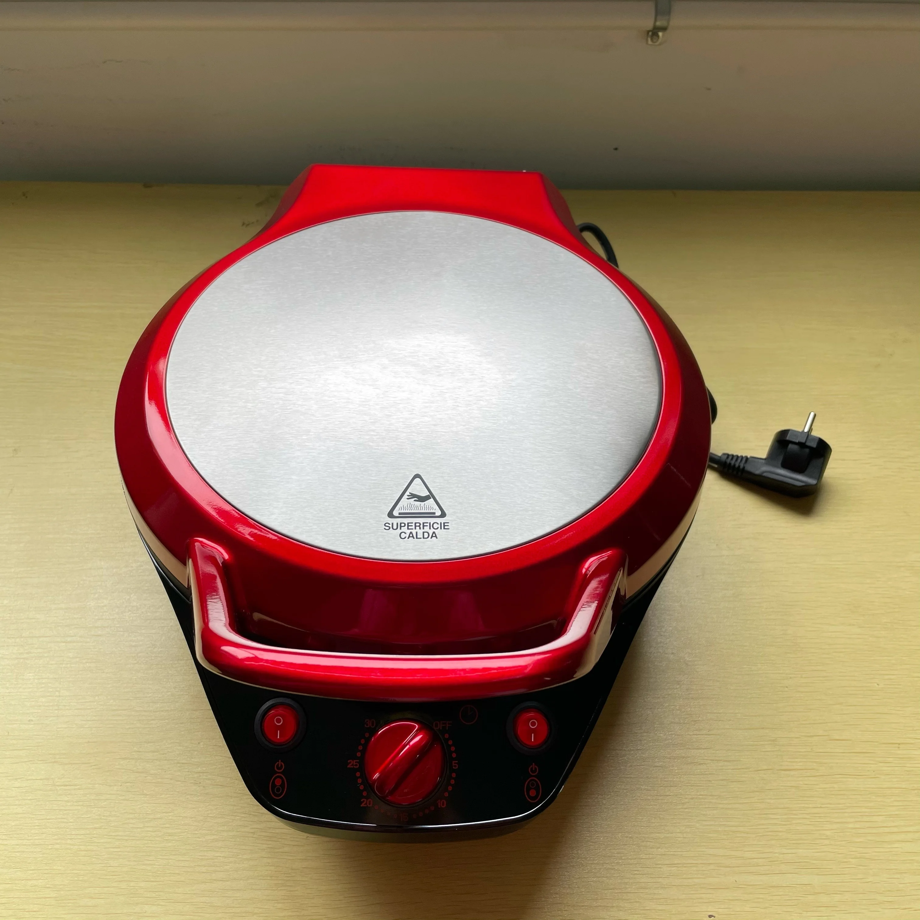 12 '  Extra Thick Pizza Maker  Electric Multi-function Pizza Oven Breakfast Machine