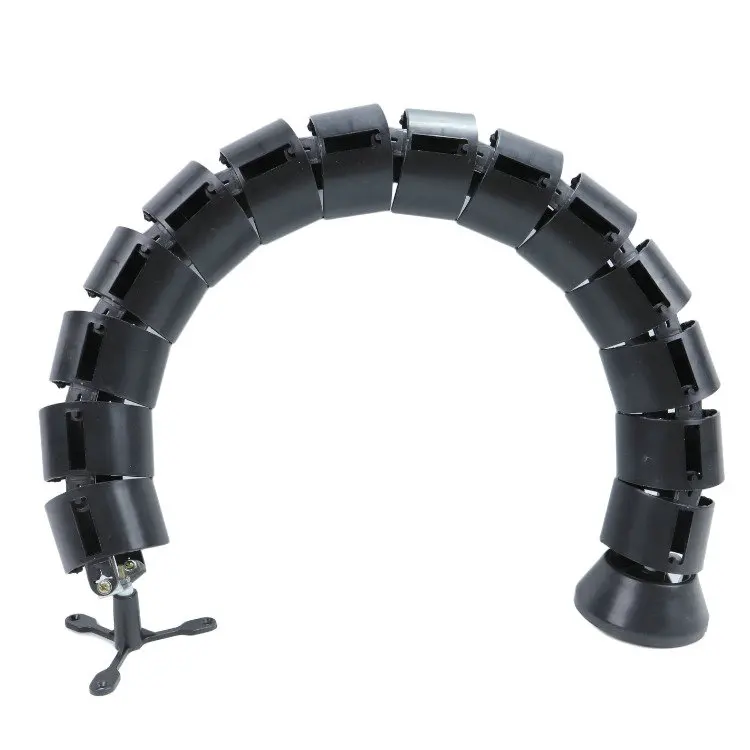 76 мм * 760 мм L ABS двухканальный Регулируемый Настольный кабель для управления позвоночником