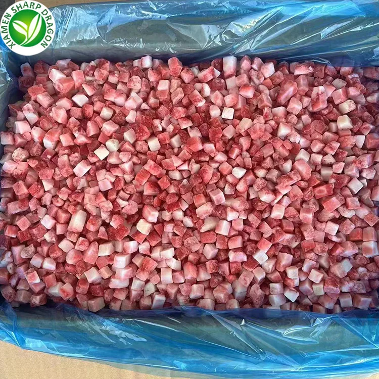 Bulk fruit pulp production price iqf frozen strawberry specifications of price