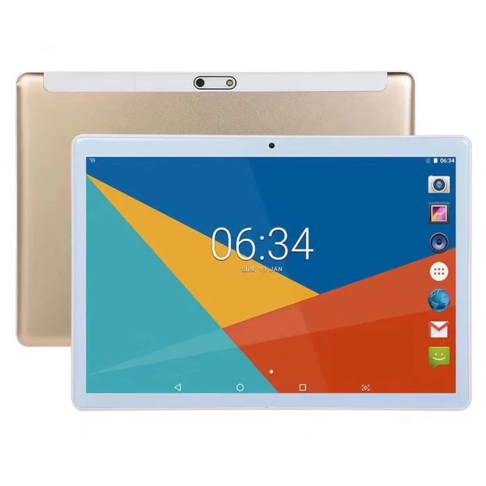 Мультисенсорный стеклянный экран 10 1 дюйма Планшет Core 4G LTE планшет Гб 16 Двойная камера Android 6