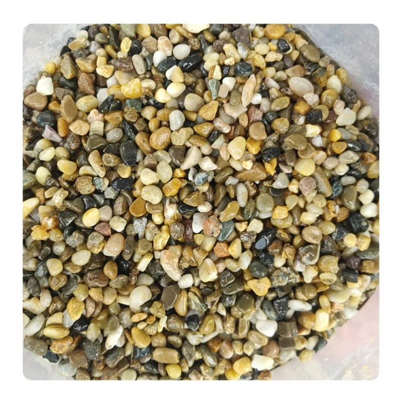 Natural Mixed Washed Stream River Stone Pebble & Cobble Gravel Stone Garden Paving Fish Tank Decoration Purify Water Quality