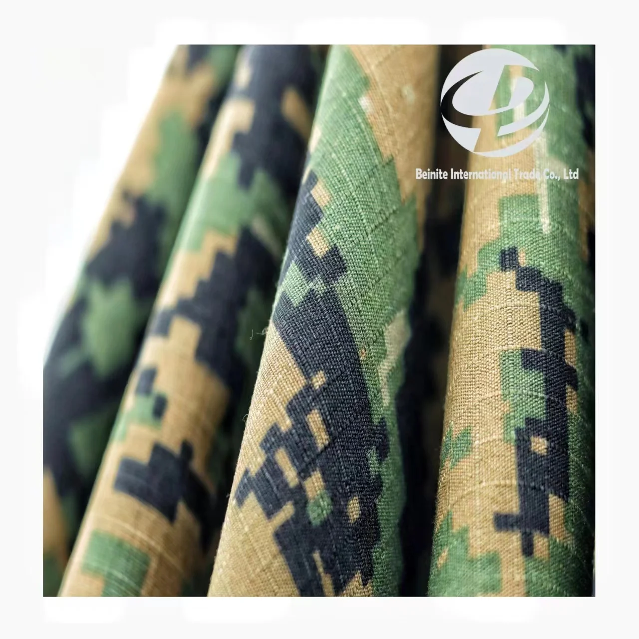 High Quality Waterproof TC Ripstop Camouflage Fabric 65% Polyester 35% Cotton Tactical Fabric For Jacket