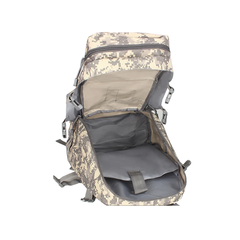 Fashionable large mochilas camping outdoor travel bags tactical digital camouflage hunting backpack