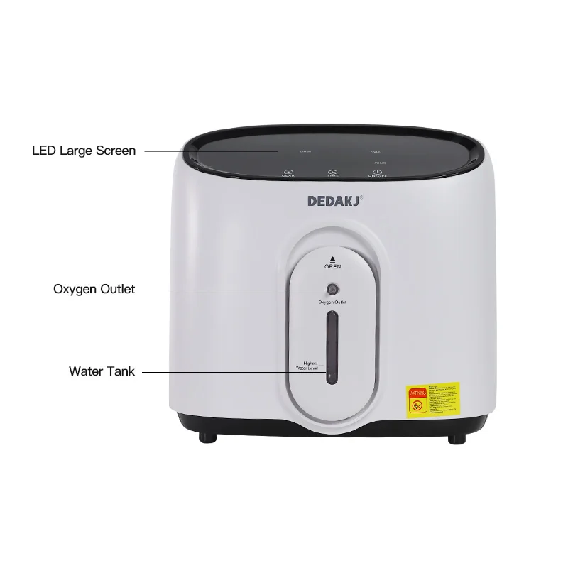 Mobile Oxygene Concentrator Parts Therapy Machine  Home Generator 50 Liter Cylinder With Nebulizer Oxygen Concentrator