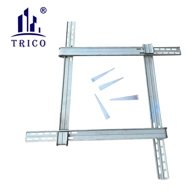 Hebei Factory Galvanized Formwork Steel Column Clamp Adjustable Column Formwork Clamp