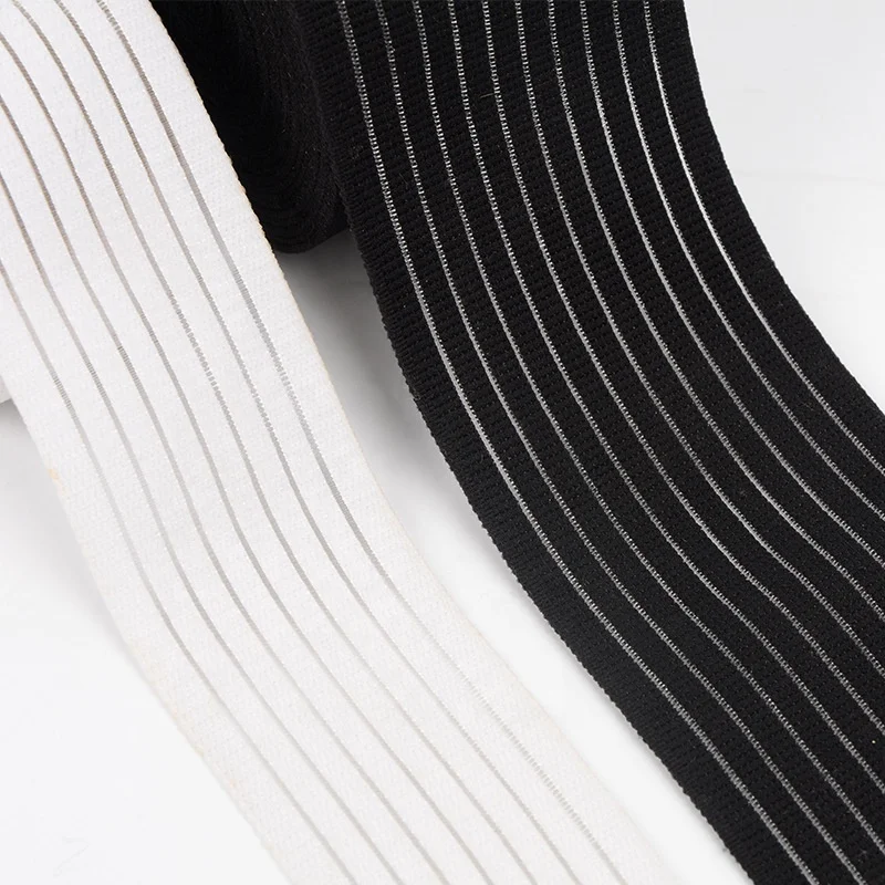 16cm/6Inch Width Comfortable Knit Fish Line Elastic Webbing For Sports And Medical Bandage