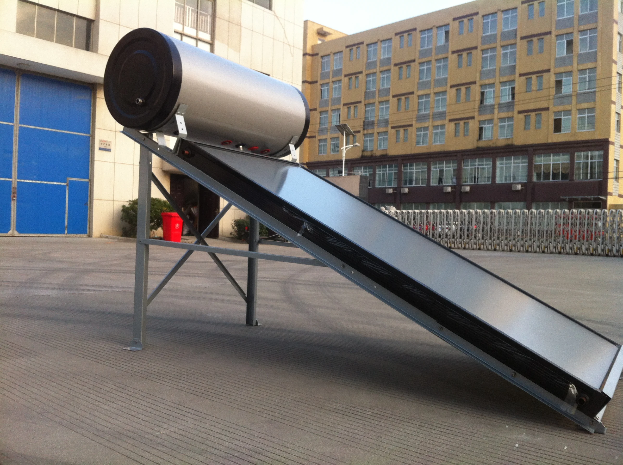 Handa solar energy collector 150 liters pressure flat-plate solar heater system for bathroom