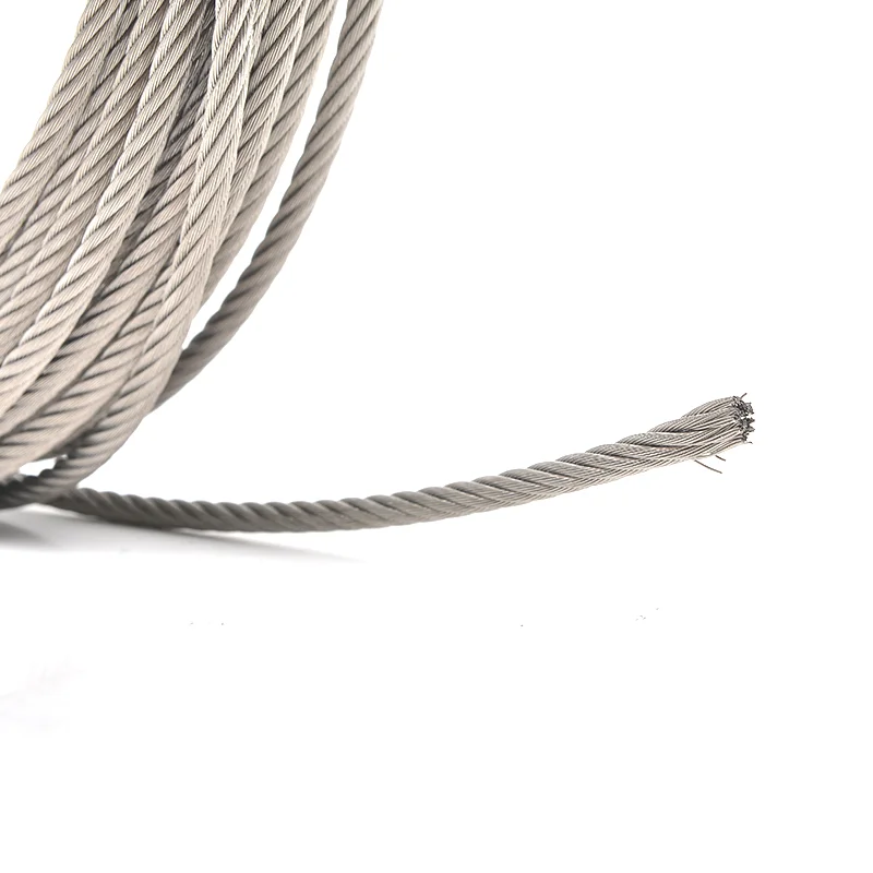 Plastic Coating Galvanised Coated Stainless Steel Wire Rope High Carbon Alloy Steel Wire Rod