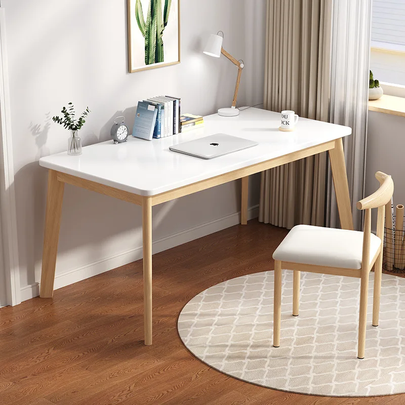 Home Study Desk Wood Mdf Modern Office Work Desk Hotel Use Computer Table